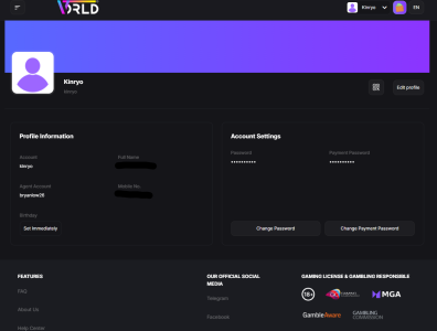 vworld profile